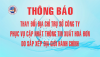 Thông báo về việc thay đồi địa chỉ Công ty do sắp xếp địa giới hành chính